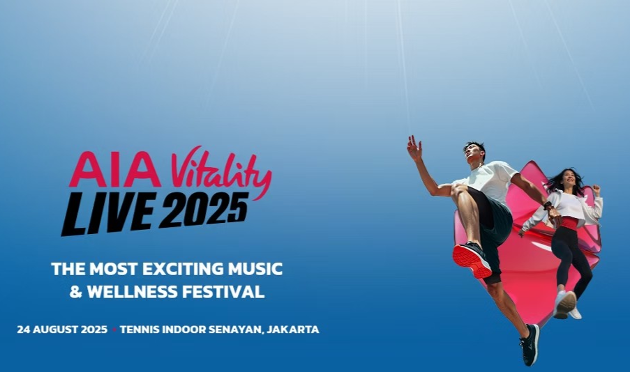 AIA Vitality Live 2025: Event Sporty Penuh Musik & Energi!