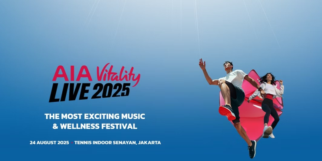 AIA Vitality Live 2025: Event Sporty Penuh Musik & Energi!
